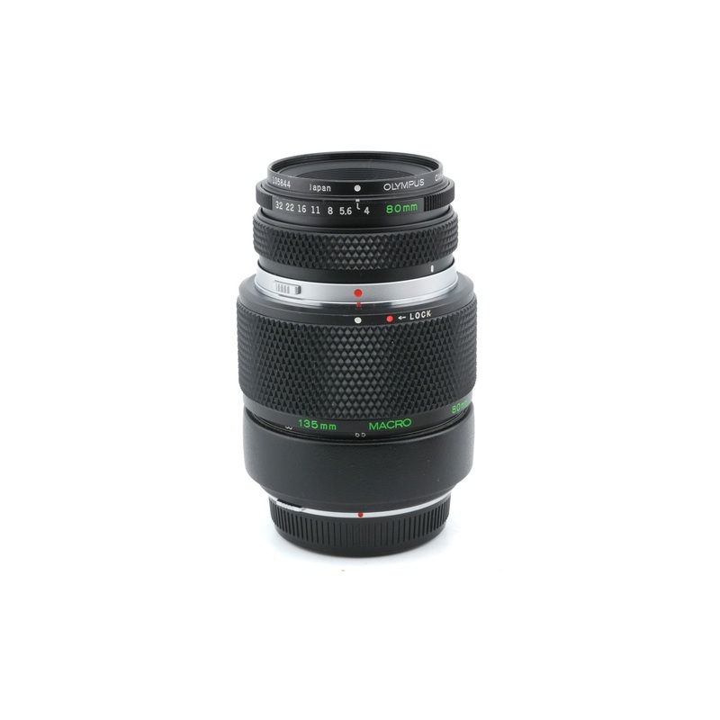 Olympus 80mm f4 Zuiko Auto-1:1 Macro + 80-135mm Telescopic Variable Auto Extension Tube