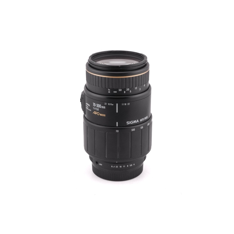 Sigma 70-300mm f4-5.6 APO Macro