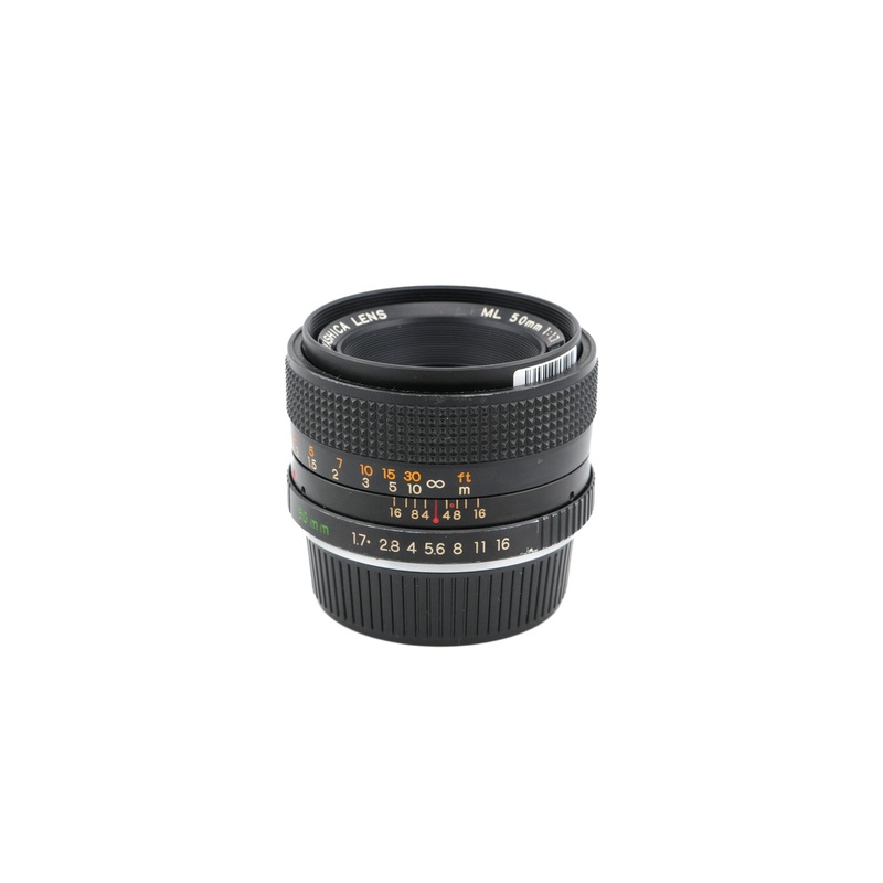 Yashica 50mm f1.7 ML