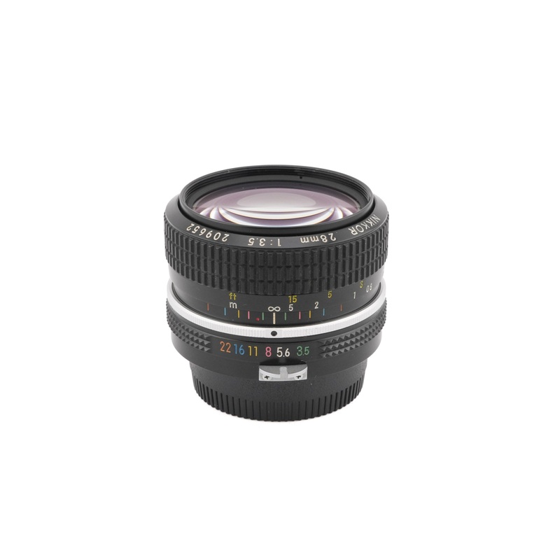 Nikon 28mm f3.5 Nikkor K Pre-AI
