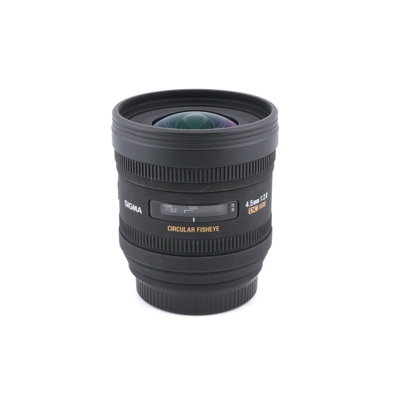 Sigma 4.5mm f2.8 EX DC HSM