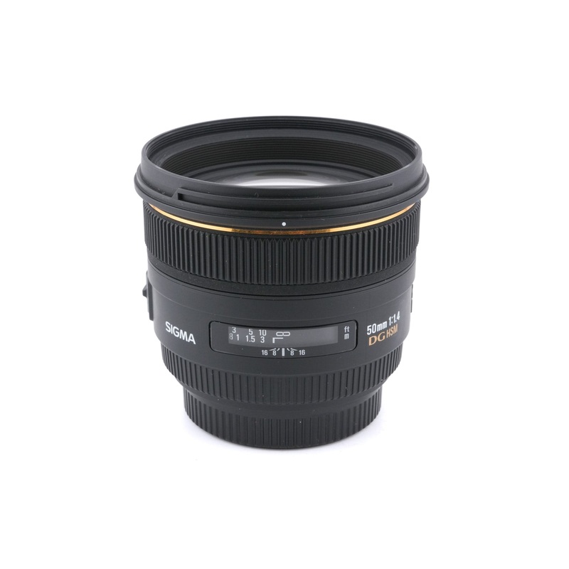 Sigma 50mm f1.4 EX DG HSM
