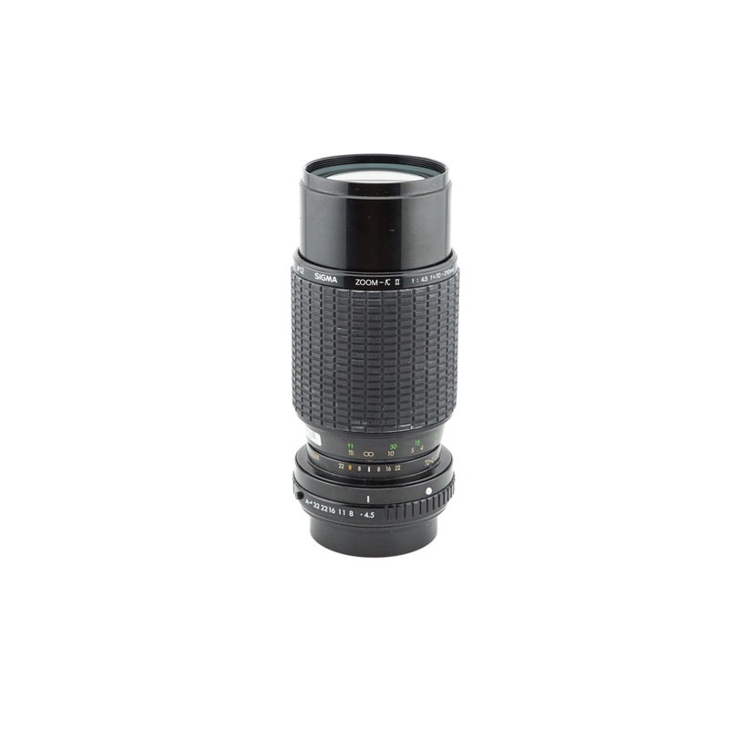 Sigma 70-210mm f4.5 Zoom-K II Multi-Coated
