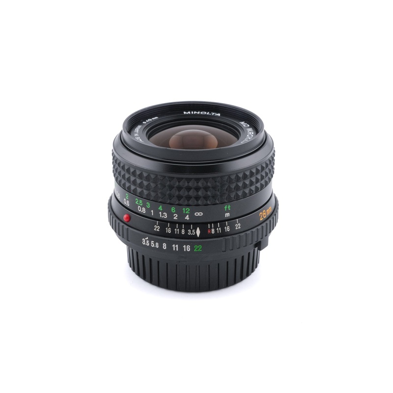 Minolta 28mm f3.5 MD W.Rokkor