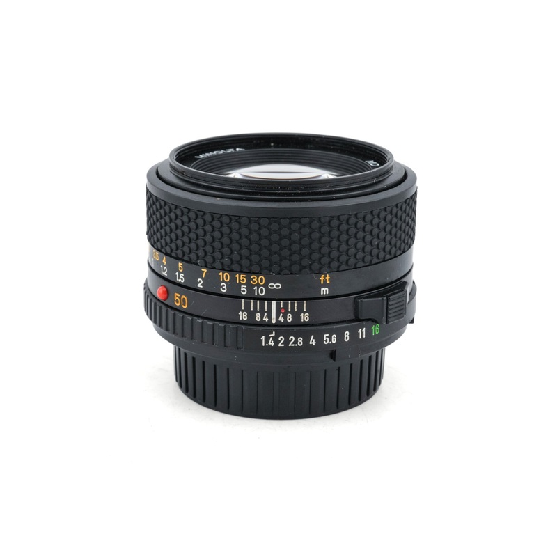 Minolta 50mm f1.4 MD