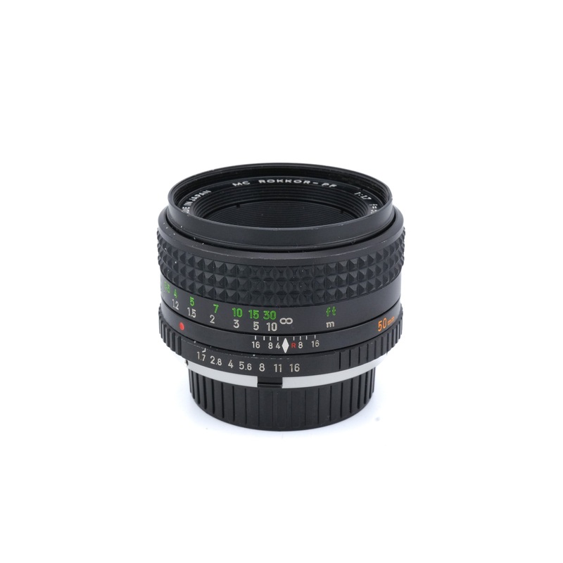 Minolta 50mm f1.7 MC Rokkor-PF
