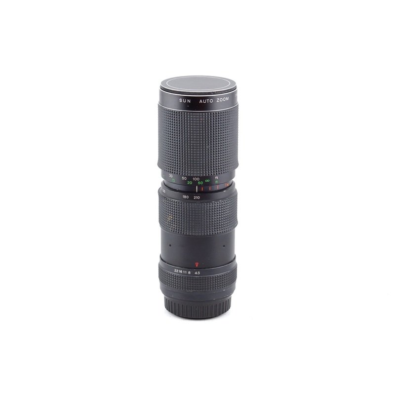 Sun 85-210mm f4.5 Auto Zoom