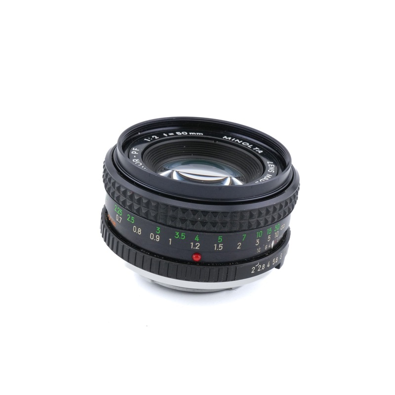 Minolta 50mm f2 MC Rokkor-PF