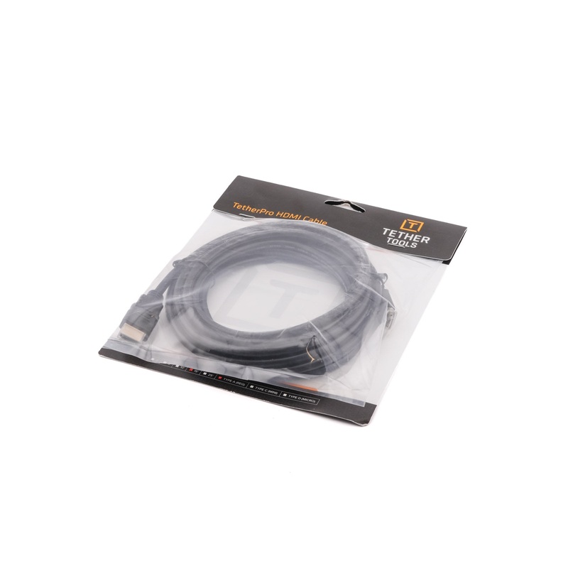 Tether Tools 4.6m TetherPro HDMI C to HDMI A Cable