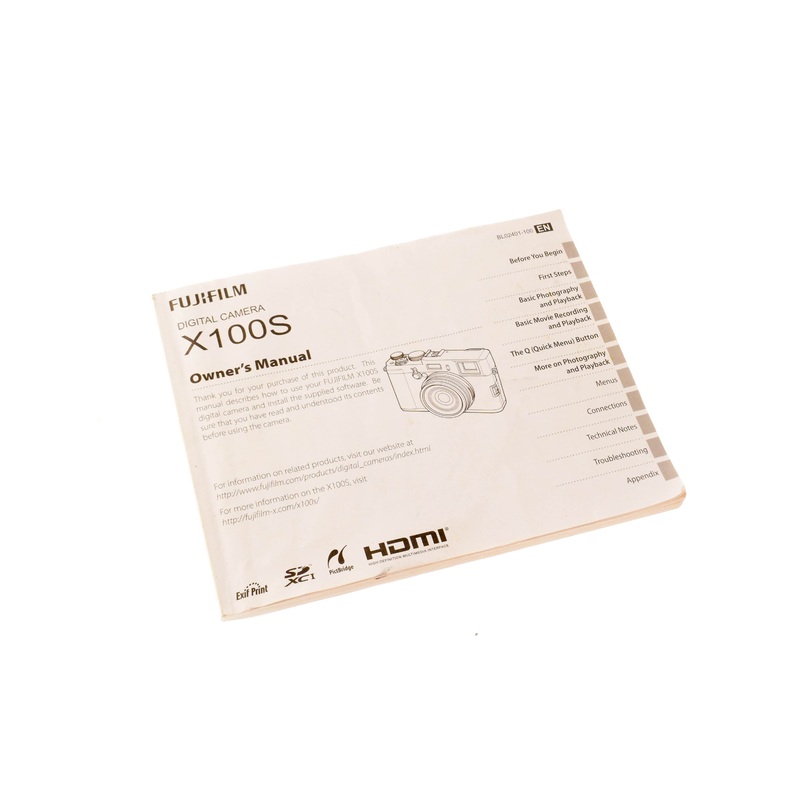 Fujifilm FinePix X100S Instructions