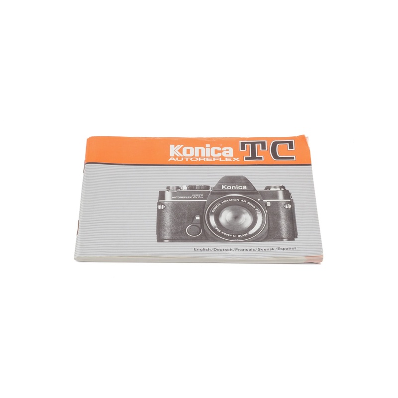 Konica Autoreflex TC Instructions