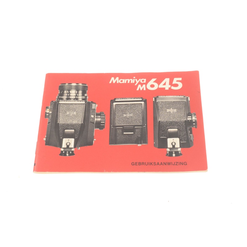 Mamiya M645 Instructions