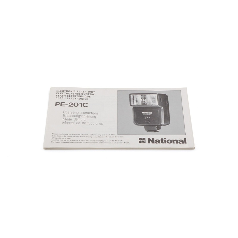 National PE-201C Instructions