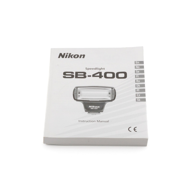 Nikon SB-400 Instructions