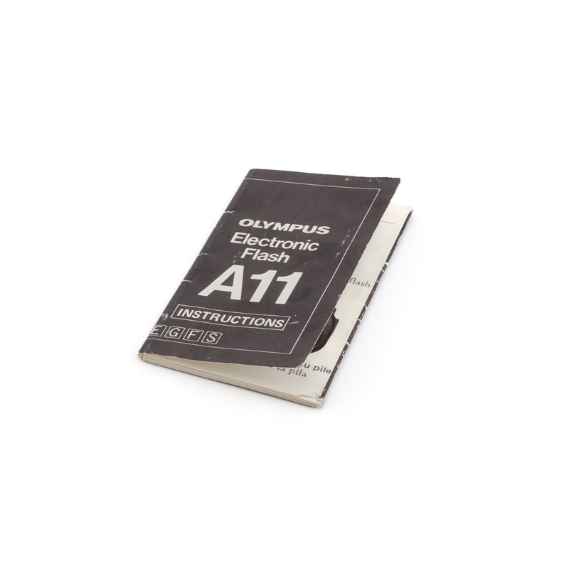 Olympus A11 Electronic Flash Instructions