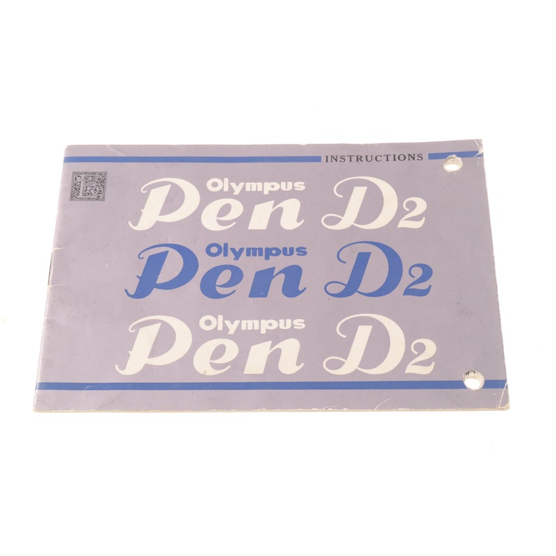Olympus Pen-D2 Instructions