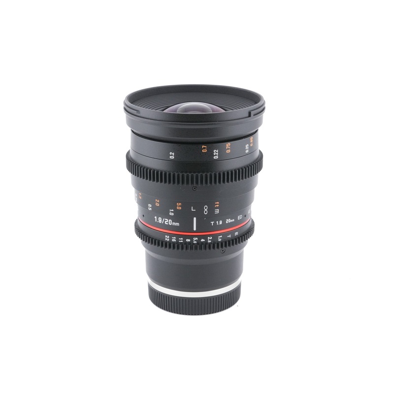 Samyang 20mm T1.9 ED AS UMC