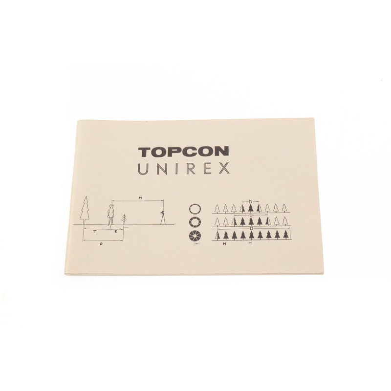 Topcon Unirex Instruction Manual