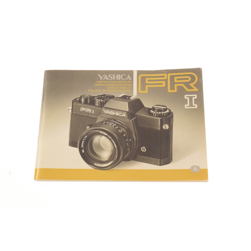Yashica FR I Instructions