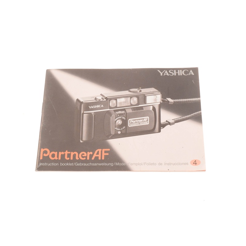 Yashica Partner AF Instruction Booklet