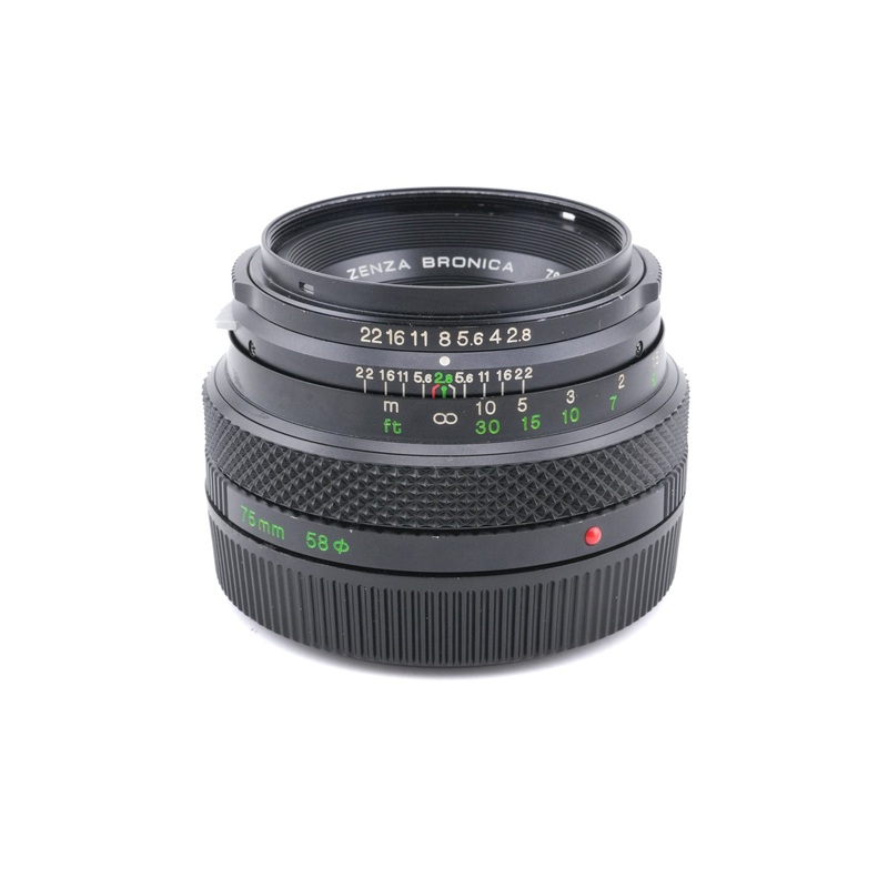 Zenza Bronica 75mm f2.8 Zenzanon MC