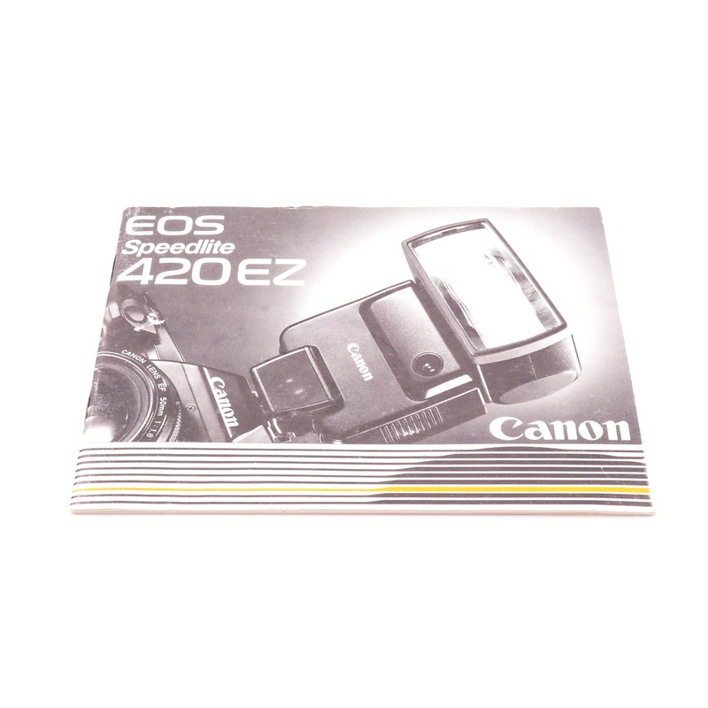 Canon 420EZ Speedlite Instruction Manual