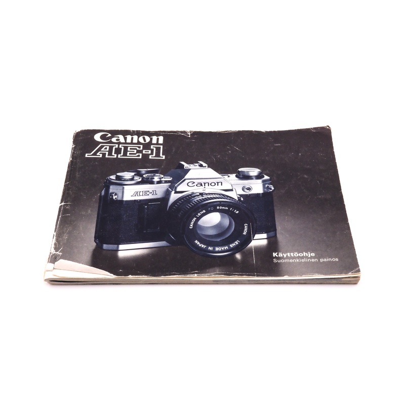 Canon AE-1 Instructions