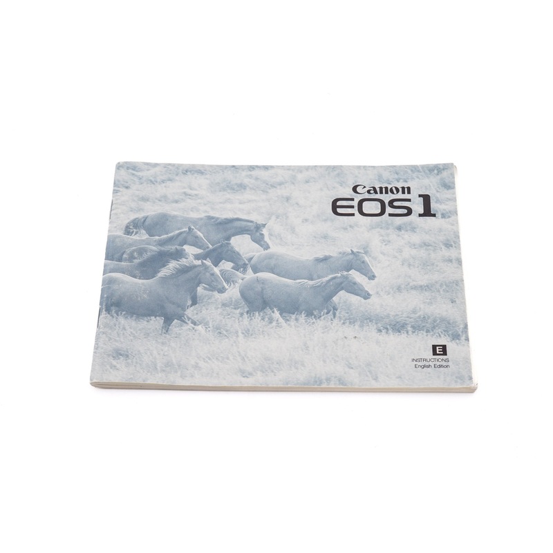 Canon EOS 1 Instructions