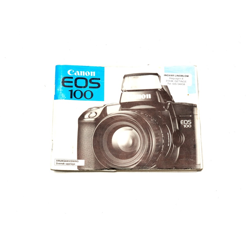 Canon EOS 100 Instructions