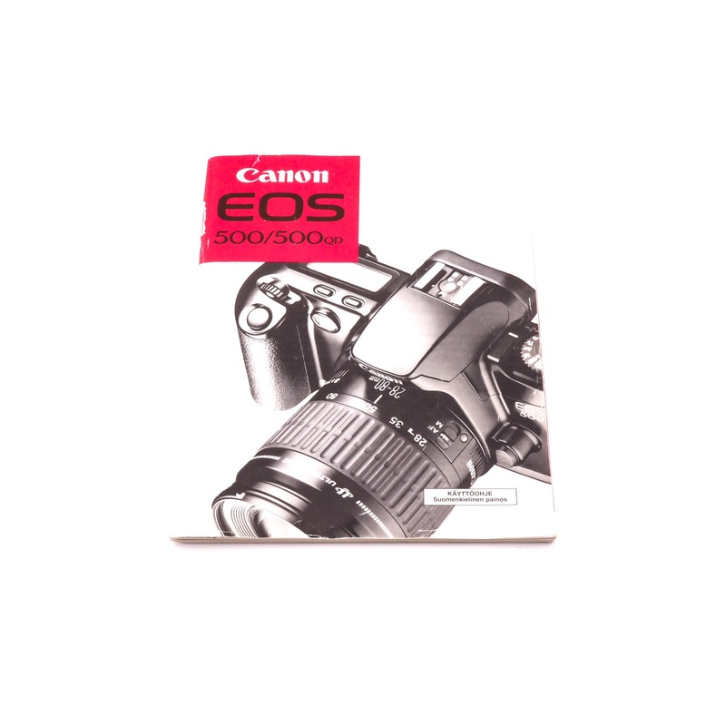 Canon EOS 500/500QD Instructions