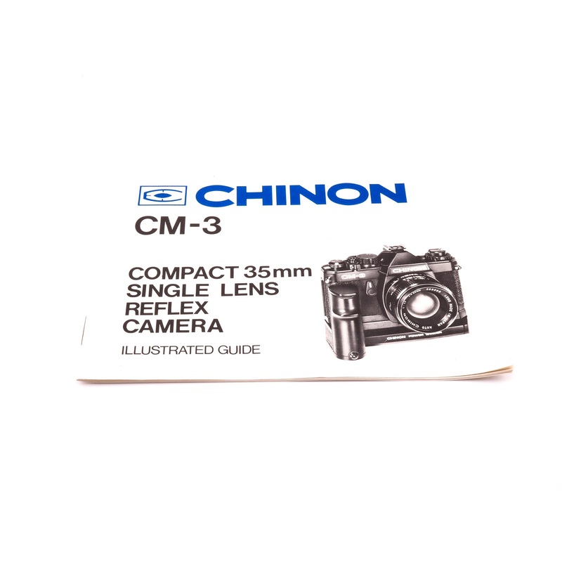 Chinon CM-3 Instructions