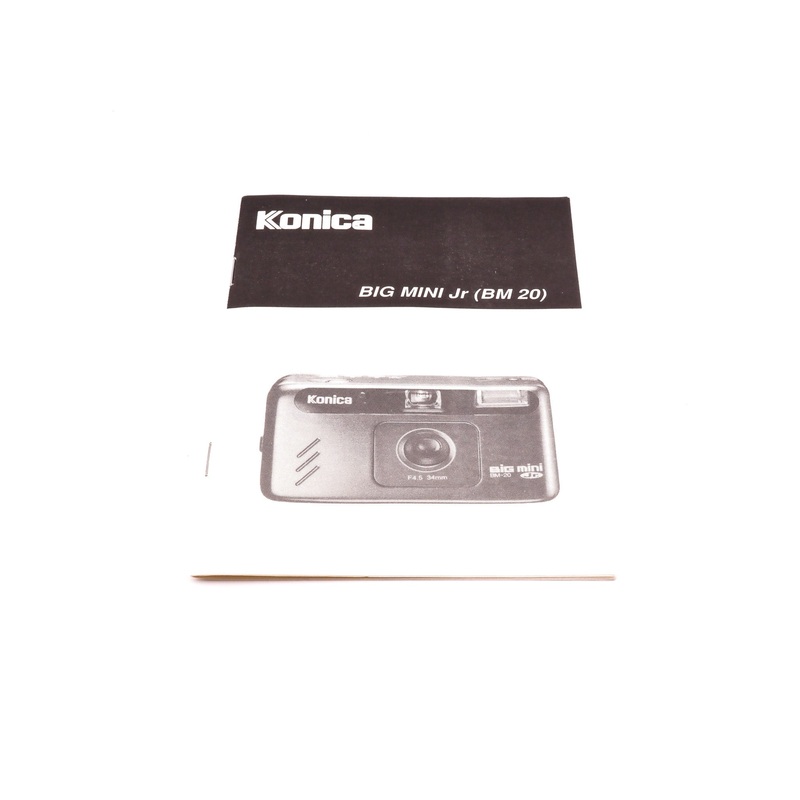 Konica Big Mini Jr. BM-20 Instructions