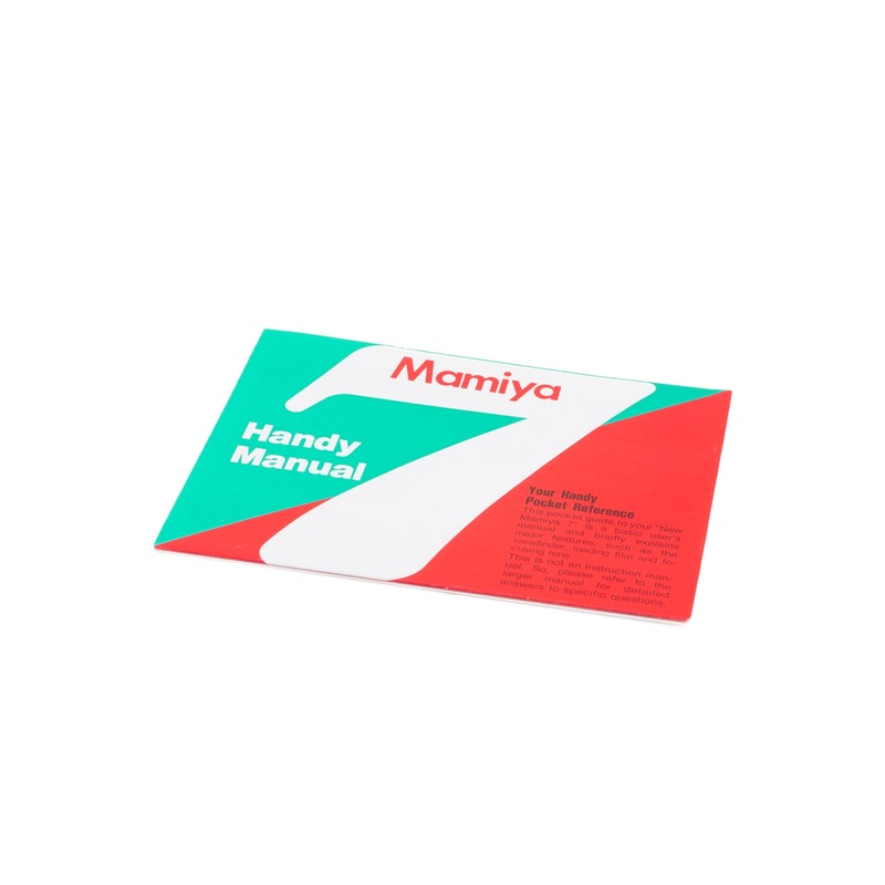 Mamiya 7 Handy Manual
