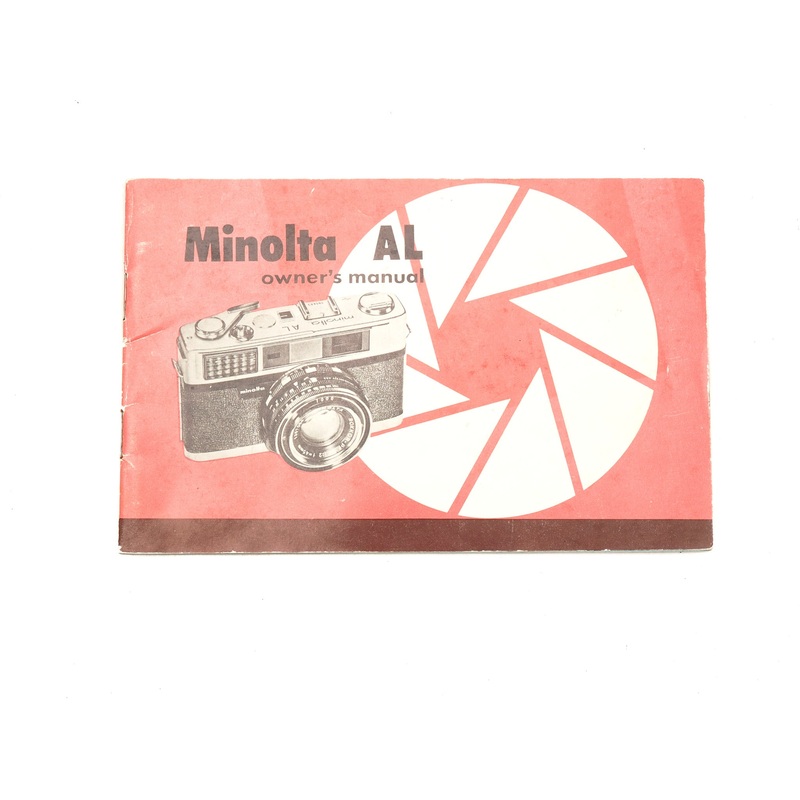 Minolta AL Instructions
