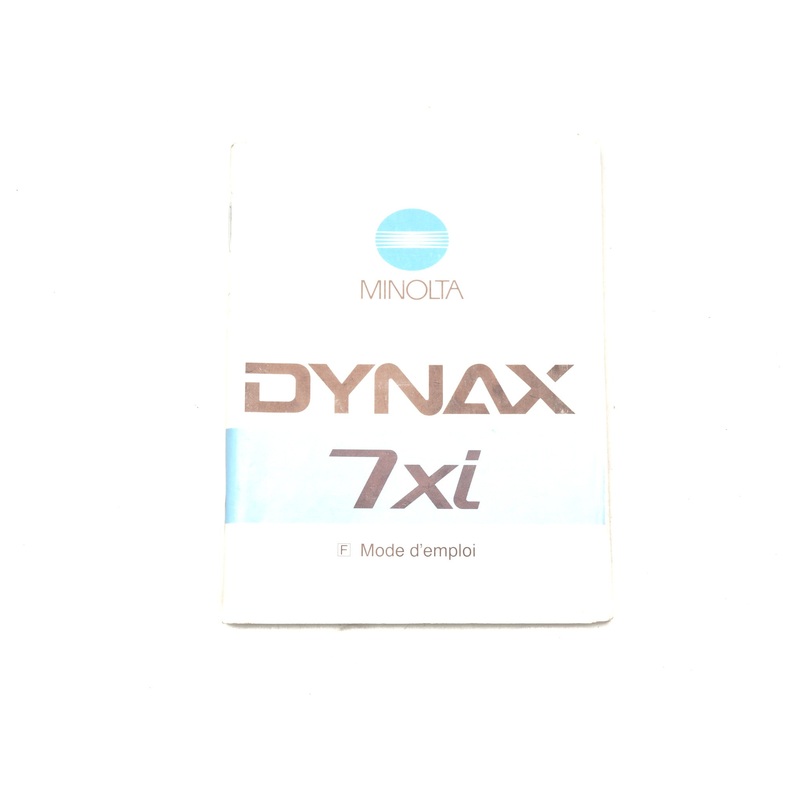 Minolta Dynax 7 XI Instructions