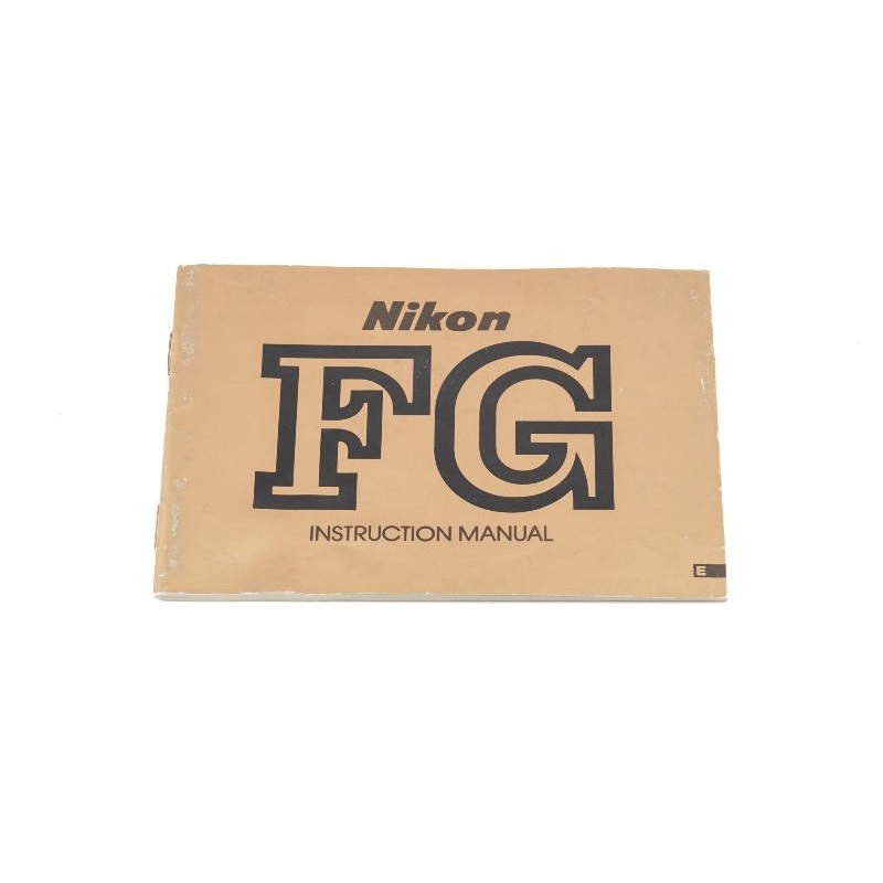 Nikon FG Instructions