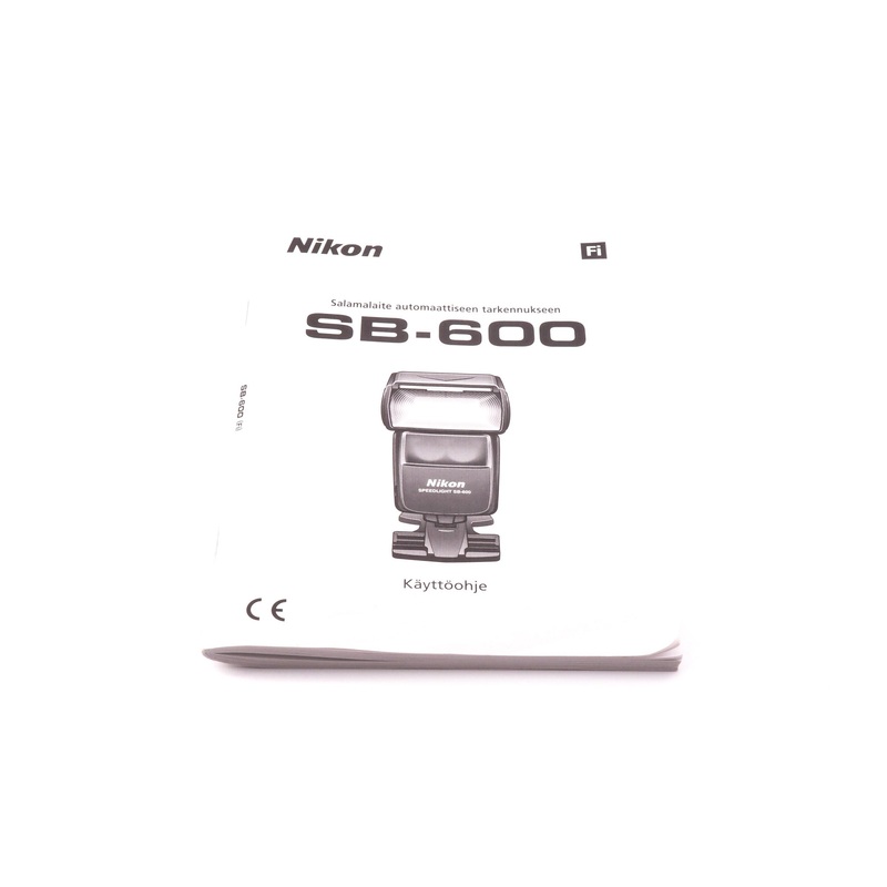 Nikon SB-600 Instructions