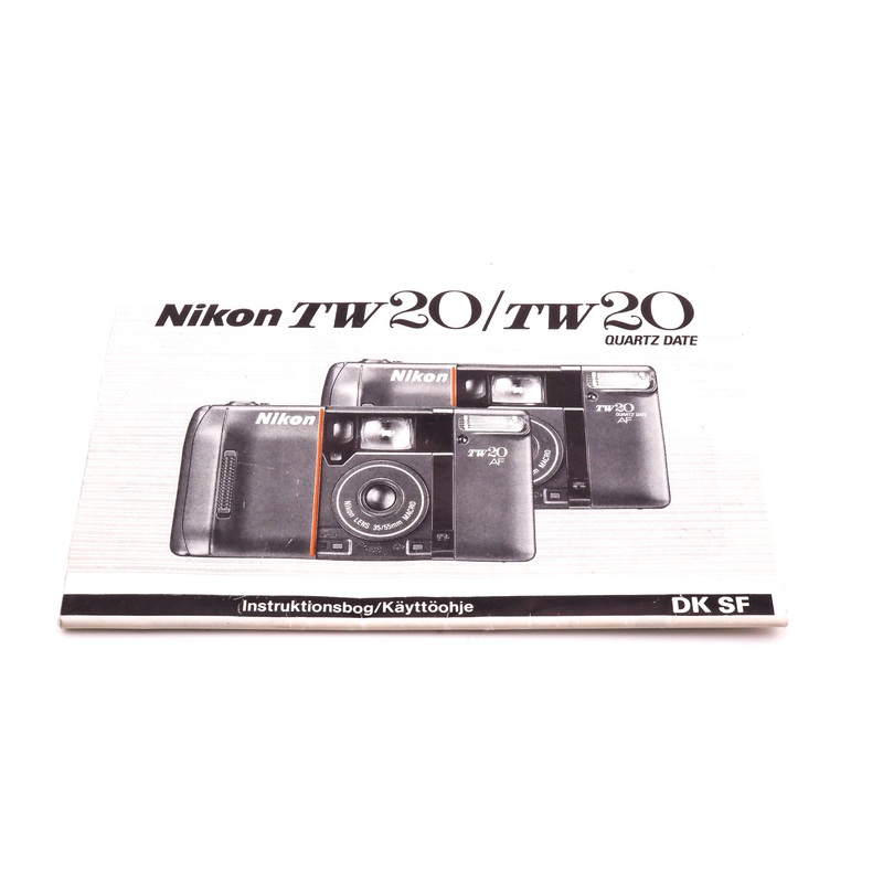 Nikon TW20 / TW20 Quartz Date Instructions