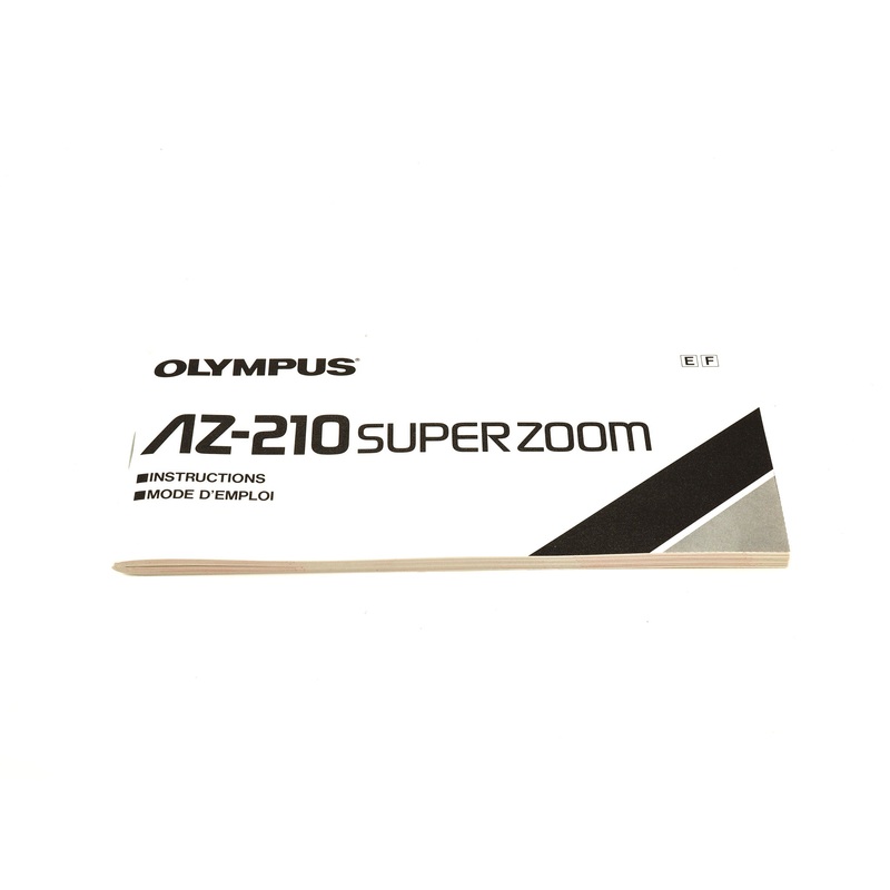 Olympus AZ-210 Super Zoom Instructions