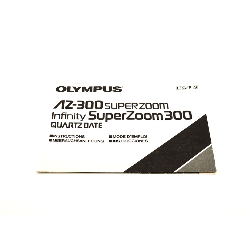 Olympus AZ-300 Super Zoom / Infinity Super Zoom300 Quartz Date Instructions