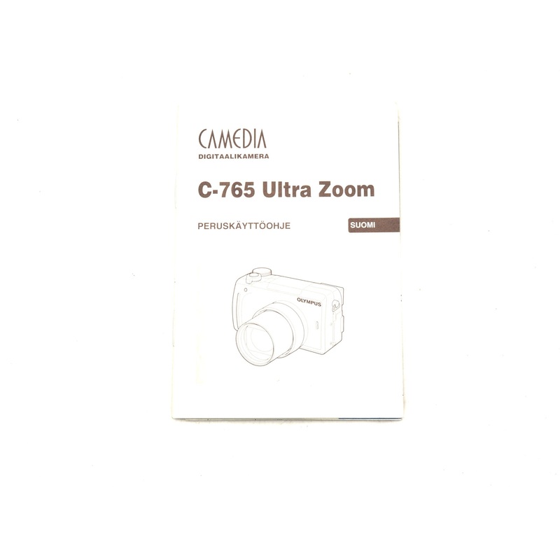 Olympus Camedia C-765 Ultra Zoom Instructions