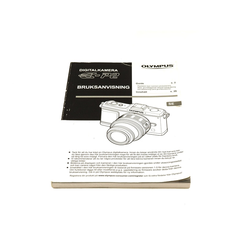 Olympus E-P2 Instructions