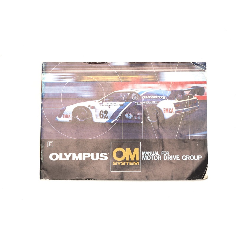 Olympus OM System Motor Drive Group Instructions
