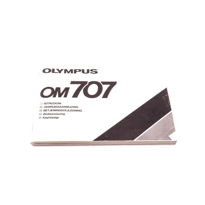 Olympus OM707 Instructions