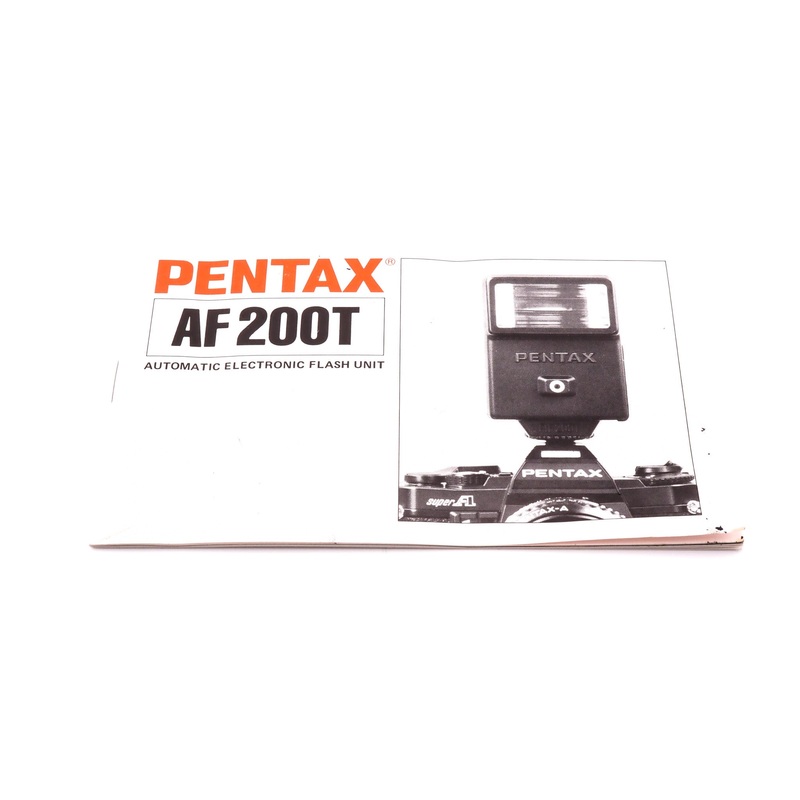 Pentax AF200T Instructions