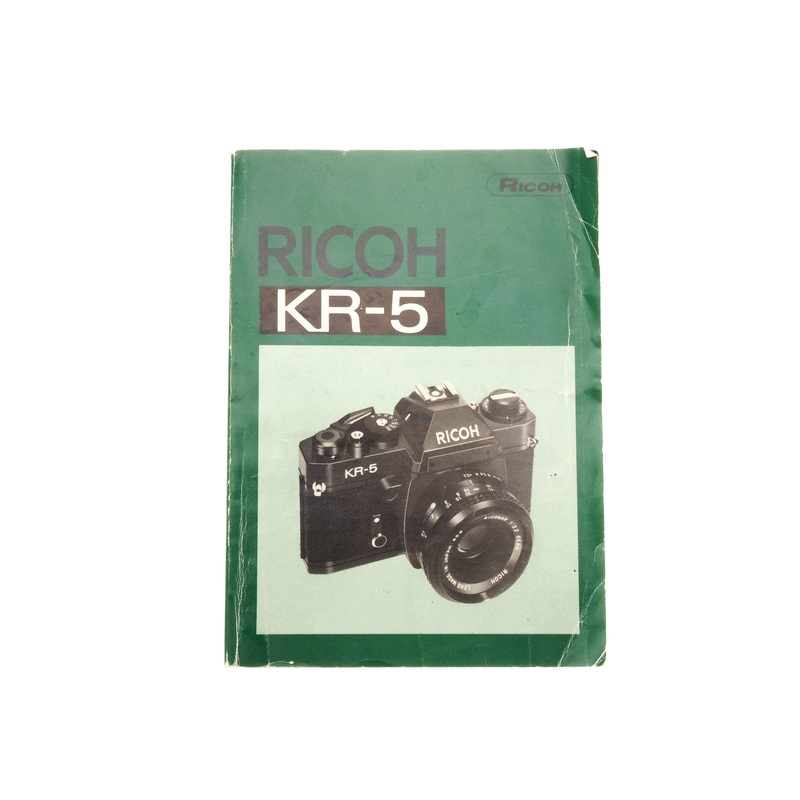 Ricoh KR-5 Instructions
