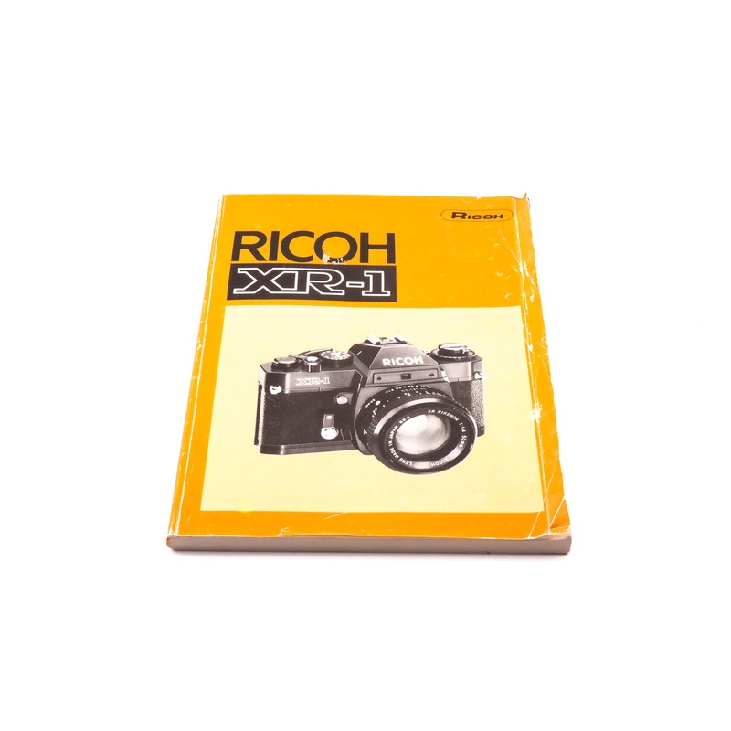 Ricoh XR-1 Instructions