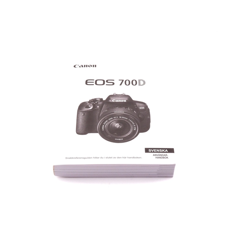 Canon 700D Instructions
