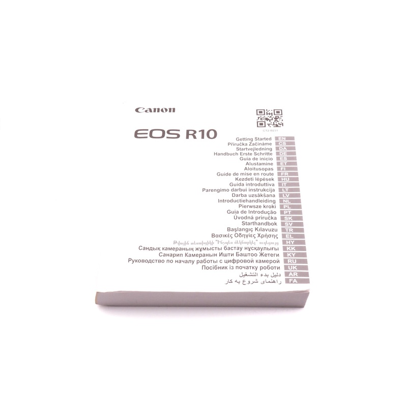 Canon EOS R10 Instructions