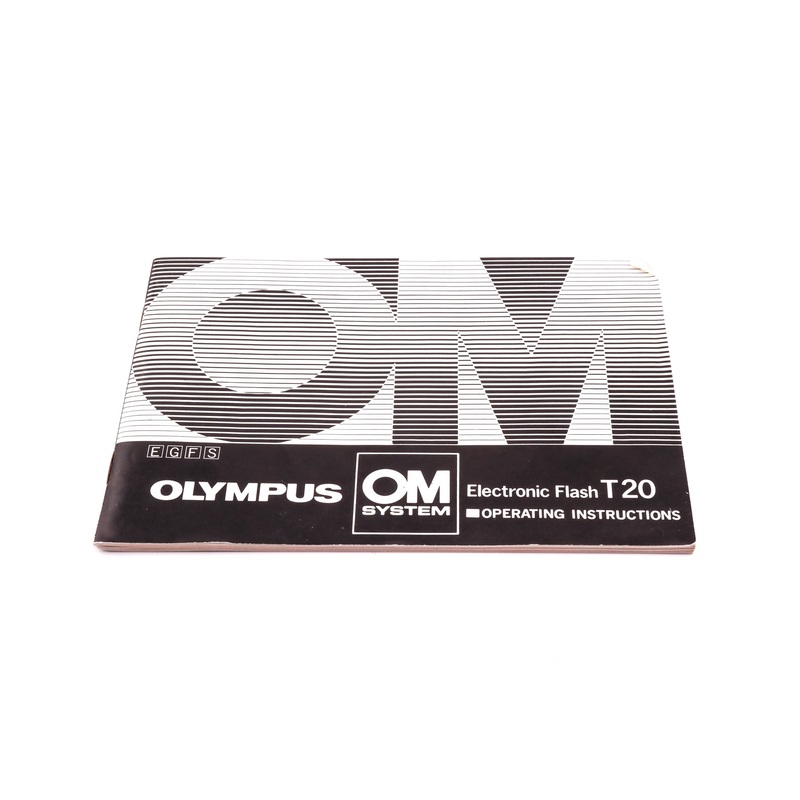 Olympus Electronic Flash T20 Instructions